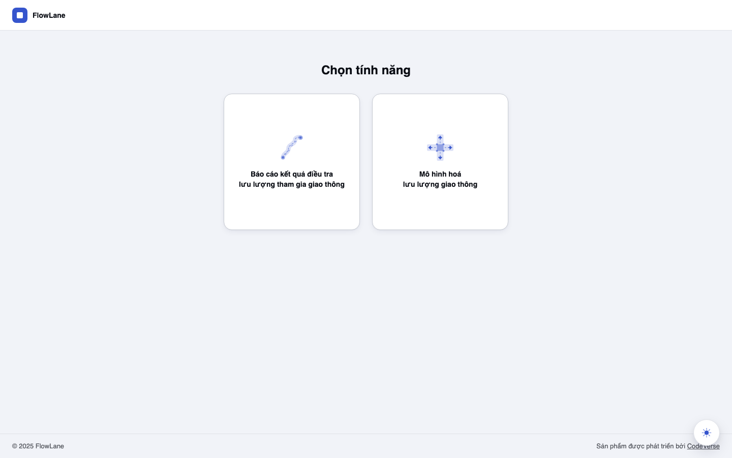 TrafficNex home screen